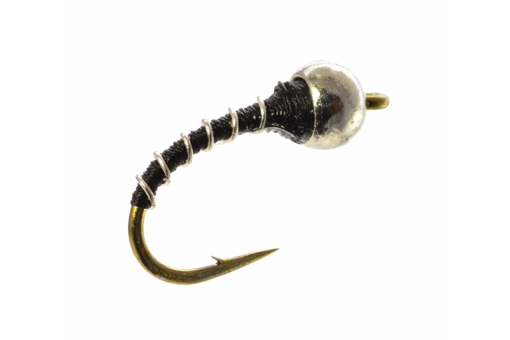 Thin Tungsten Zebra Midge